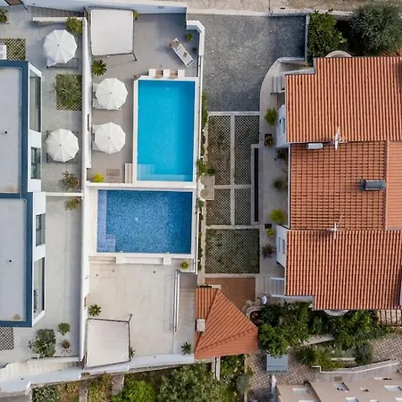 Holiday Home Lolina,Sea On A Palm! Heated Pool Trogir Exterior photo